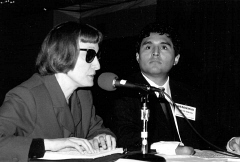 Barbara Walker and Carlos Servan.