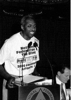 Al Falligan, Georgia Chairman of Convention Arrangements.