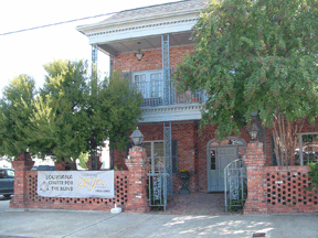 The Louisiana Center for the Blind is a recognizable landmark on South Trenton Street, and its buildings and carefully manicured grounds are reminiscent of New Orleans.