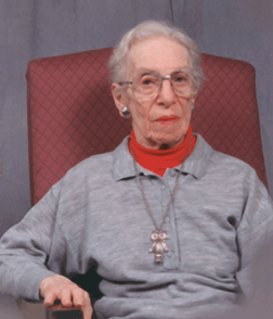 Hazel tenBroek, December 19, 1911, to October 7, 2005