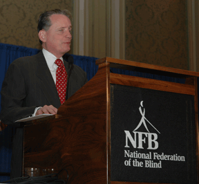 Marc Maurer delivers the 2006 presidential report.