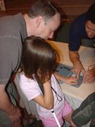 Kristin Turgeon and her father John