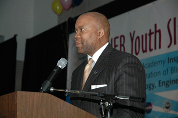 Celebration Honorary Chair Donald Frieson, senior vice president, central division, Wal-Mart Stores, Inc.