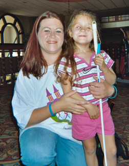 Rachael West and her daughter Imilie
