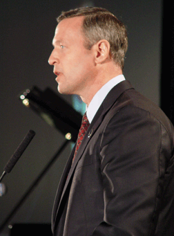 Maryland Governor Martin O�Malley