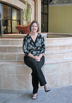 Former EDF office administrator and volunteer puppy raiser, Barbara Kuhns