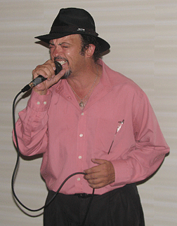Victor Funck (GA) emceed Karaoke Night kicking off with &ldquo;Wait till the Midnight Hour.&rdquo;