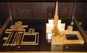 The model of Salisbury Cathedral