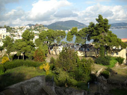 A beautiful landscape in Baiae, near Naples