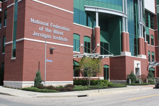 New signs were installed on the walls of the Jernigan Institute.