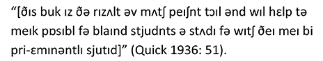 phonetic notation with audio