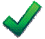 green check - yes