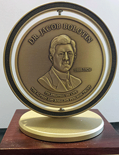 The Dr. Jacob Bolotin Award