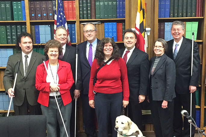 Parnell Diggs, Patricia Maurer, Marc Maurer, David Young, Melissa Riccobono, Mark Riccobono, Mary Ellen Jernigan, and John Par&eacute;