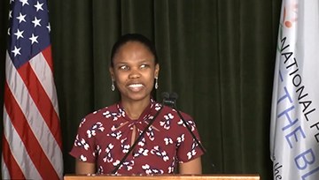 Lizzy Muhammed-Park, winner of the Kenneth Jernigan Scholarship