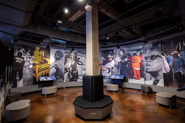 Legacy Museum - Dialogue Space (Photo credit: Equal Justice Initiative ∕ Human Pictures)