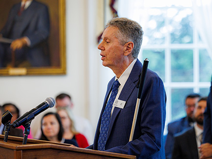 Federationist John Par&eacute; spoke to the Maryland Board of Public Works about the Museum of the Blind People&rsquo;s Movement.