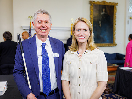 John Par&eacute; also connected with Maryland Comptroller Brooke Lierman after the Maryland Board of Public Works approved funding for the Museum of the Blind People&rsquo;s Movement.