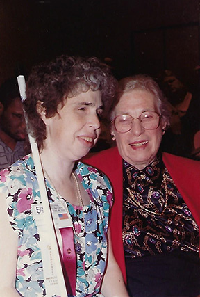 Ruth with Hazel tenBroek.