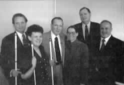 group picture of Dr. and Mrs. Maurer, Dr. and Mrs. Jernigan, Raymond Chretien and Euclid Herie