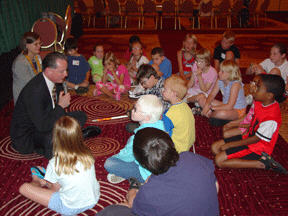 Dr. Maurer and kids