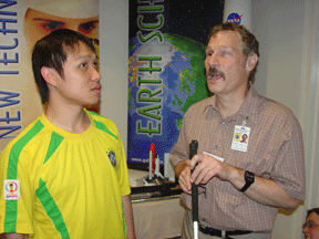 Robert Shelton and Victor Wong