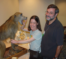 Serena Cucco and her father Bill at the 2004 Sensory Safari.