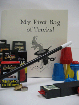 My First Bag of Tricks (photo courtesy of National Braille Press)