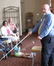 Joe Cutter explains best practices and common misconceptions in orientation and mobility instruction