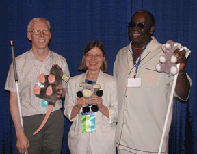 Michael Gosse, Barbara Cheadle, and Ron Brown