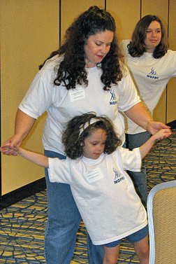 Stephanie Kieszak-Holloway and her daughter Kendra
