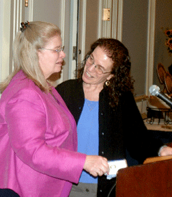 Carol Castellano (right) and Ruby Ryles