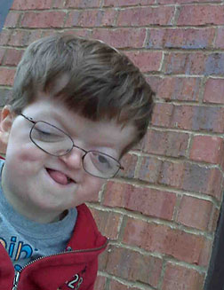 Outdoor portrait of Jack, smiling.