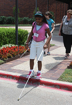 MarCh� Daughtry of Virginia on a Cane Walk