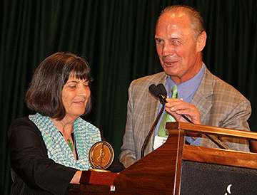 Ann Cunningham with Jim Gashel