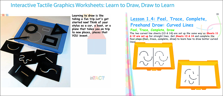 Figure 5: Learn to draw using lines and shapes.