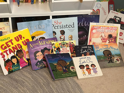 Alison Clougherty&rsquo;s collection of children&rsquo;s books representing diverse characters