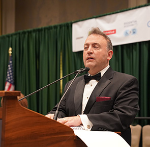 President Mark Riccobono delivers the banquet address