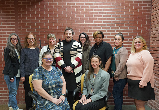 The newly elected NOPBC Board.