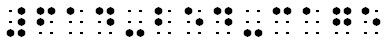 Simulated braille; there are no numeric indicators following the hyphens in the phone number 