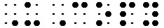 Simulated braille; a capital letter indicator precedes both the "u" and the "c" in "UCopy".