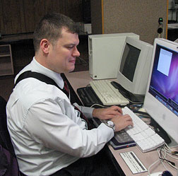Wesley Majerus uses a Mac.
