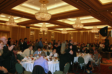 The banquet crowd