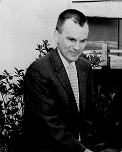 Portrait of Russell Kletzing taken in 1968