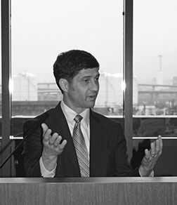 Jonathan Young speaking at the 2013 Jacobus tenBroek Disability Law Symposium.