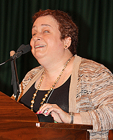 Sandy Halverson at the 2013 convention