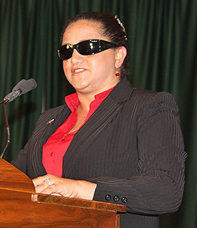 Lisamaria Martinez at 2013 national convention