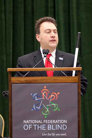 President Riccobono welcomes participants to the 2016 Jacobus tenBroek Disability Law Symposium.