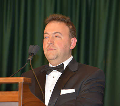 Mark Riccobono at the convention banquet