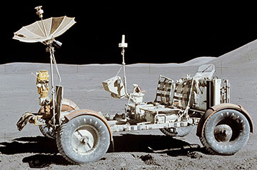 NASA missions to the Moon have left not one but three of these Lunar Rovers abandoned to deteriorate without care on the surface of our closest celestial neighbor.